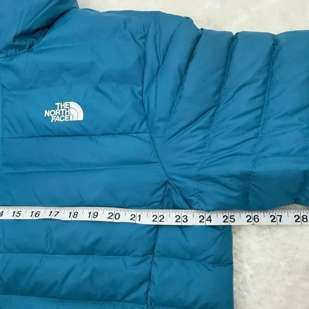 The North Face Men’s Minoqua Down Jacket in Digital Steel Deep Teal Regular Fit